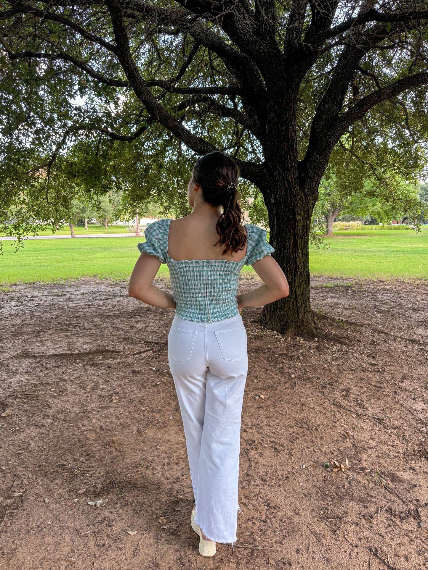 Bailey Gingham Top