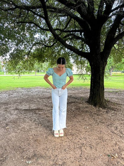 Bailey Gingham Top