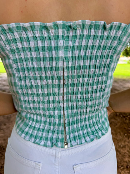 Bailey Gingham Top